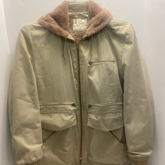 London  Fog Ladies Zip Coat Size 38 small - Picture 4 of 11